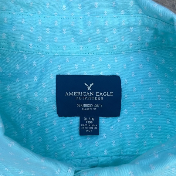 American Eagle Seriously Soft Dress Shirt - Picture 2 of 7